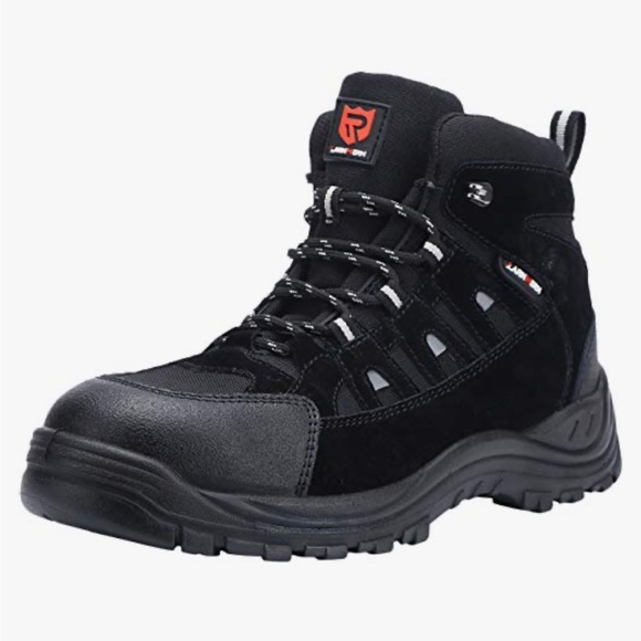 NWT LARNMERN Safety Work Shoes Ultra Lightweight Breathable Trainers Size - Picture 1 of 16